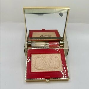 VALENTINO  EYE2CHEEK DUAL USE BLUSH & EYESHADOW THE GOLD 600 PUT A SPIKE ON IT